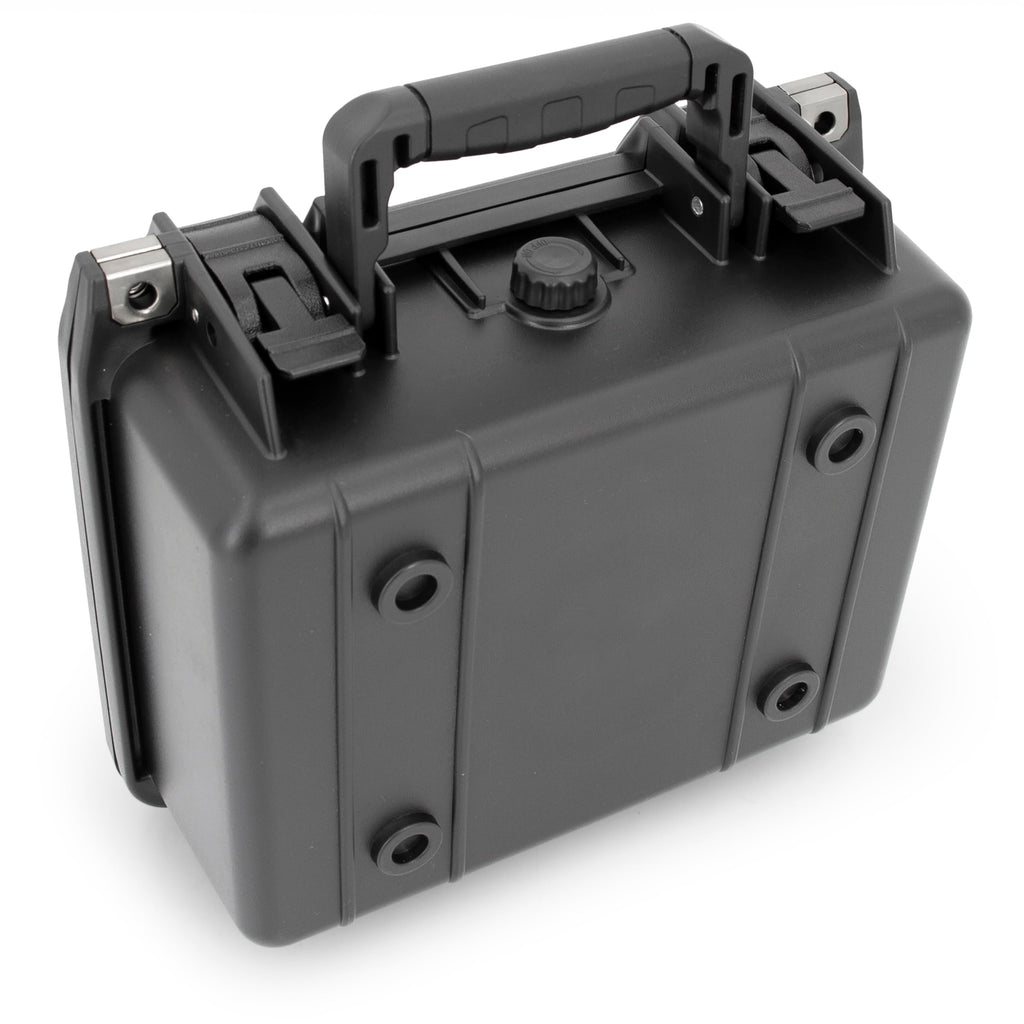 Casematix 11" Waterproof Studio Recording Microphone Case Compatible with Blue Ember Xlr Condenser Microphone and Audio Accessories