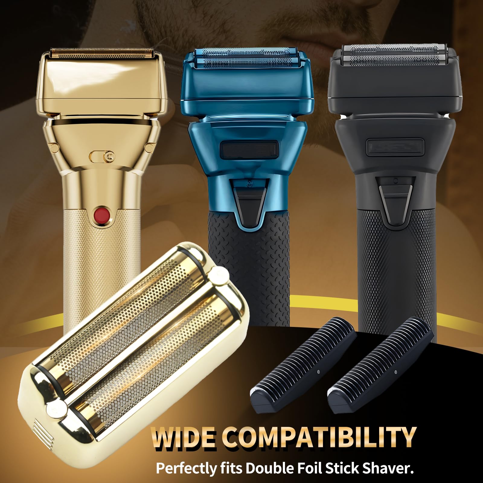 Double Replacement Foil for BaBylissPRO FXONE BlackFX Foil Stick Shaver
