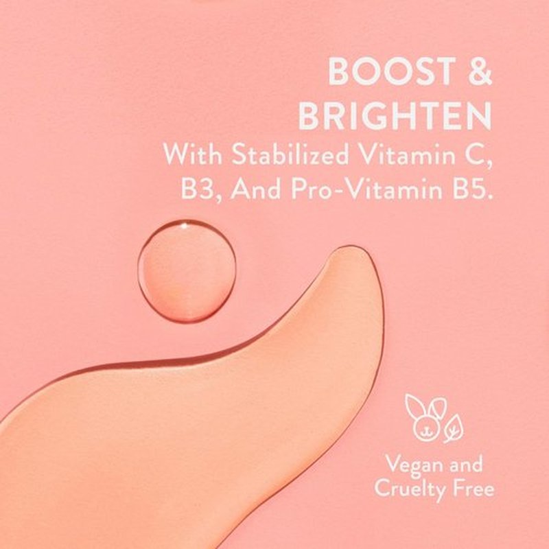 Native Brightening Facial Serum - Hydrating Vitamin C & Niacinamide Formula | Fragrance-Free, 30ml