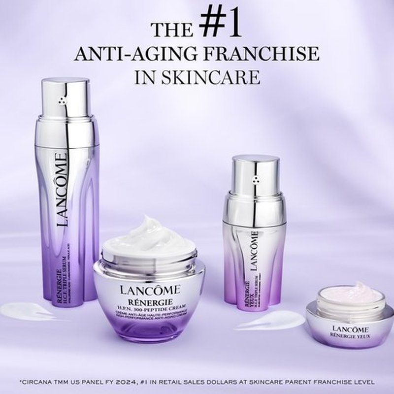 Lancôme Rénergie Lift Multi-Action Eye Cream with Hyaluronic Acid, Caffeine & Linseed Extract - Hydrating, Dark Circle Reducer, De-Puffing Eye Bag Treatment -0.5 Fl. Oz