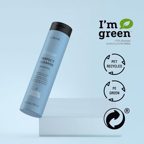LAKMÉ Teknia Perfect Cleanse Shampoo - Deep Cleansing Clarifying Formula for Scalp & Hair