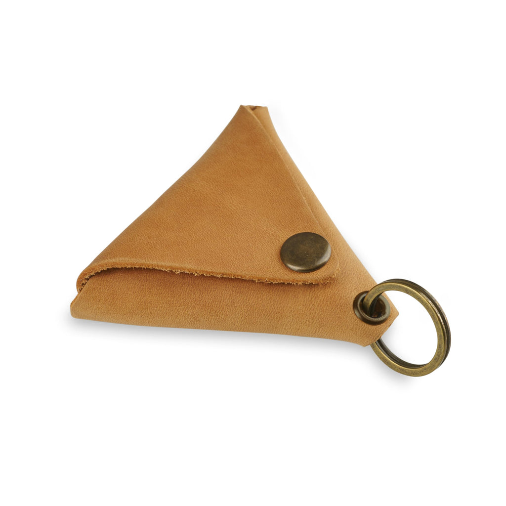 Leather Keychain Pouch, Key Holder Coin Purse, Coin Purse Keychain, Small Leather Key Pouch, Purse Keychain Holder (Vintage Brown)