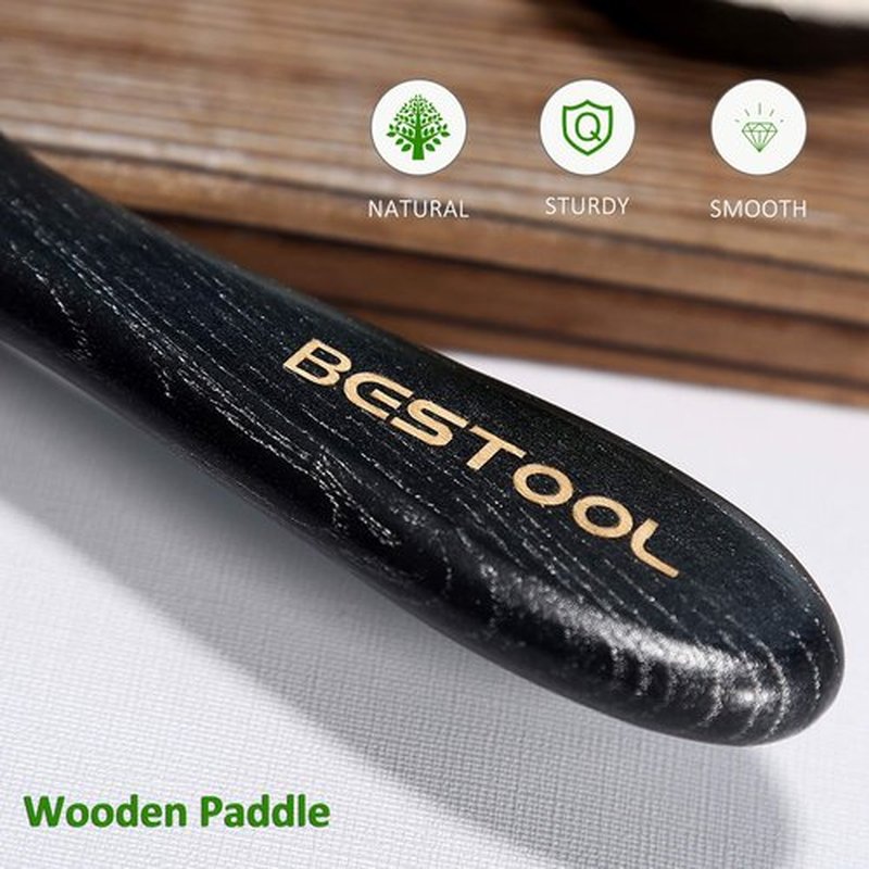 BESTOOL Paddle Detangler Hair Brush - Metal Bristles for Effortless Detangling & Massaging | All Hair Types