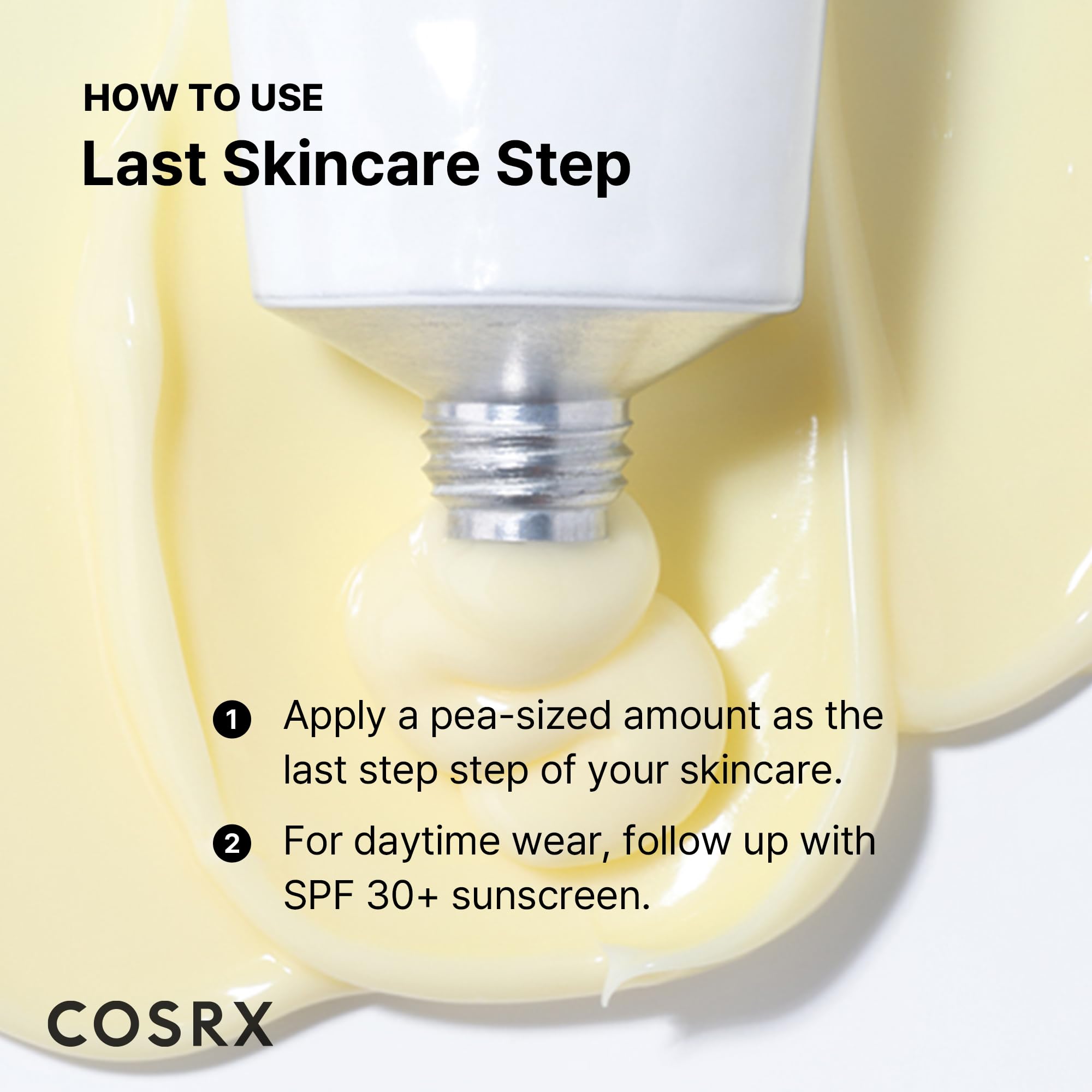 COSRX Retinol 0.1% Cream, Anti-aging Eye & Neck Cream with Retinoid Treatment to Firm Skin, Reduce Wrinkles, Skin Tightening Cream for Fine Lines & Firmness, Gentle Daily Korean Skin Care, 0.67 fl oz