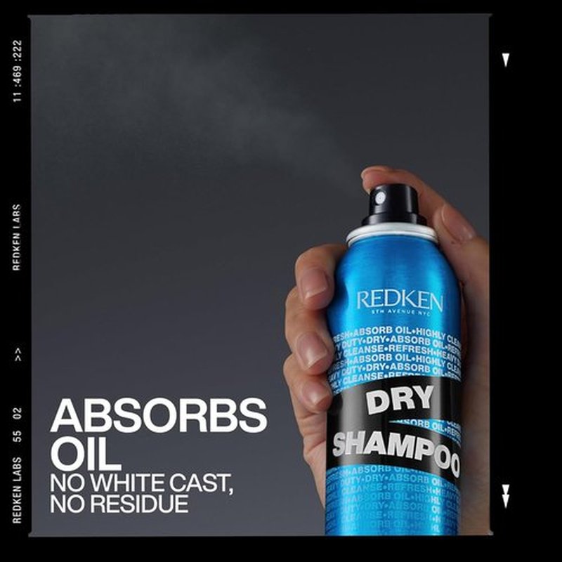 Redken Deep Clean Dry Shampoo - Instantly Refreshes All Hair Types, No Buildup, Dark or Light Hair