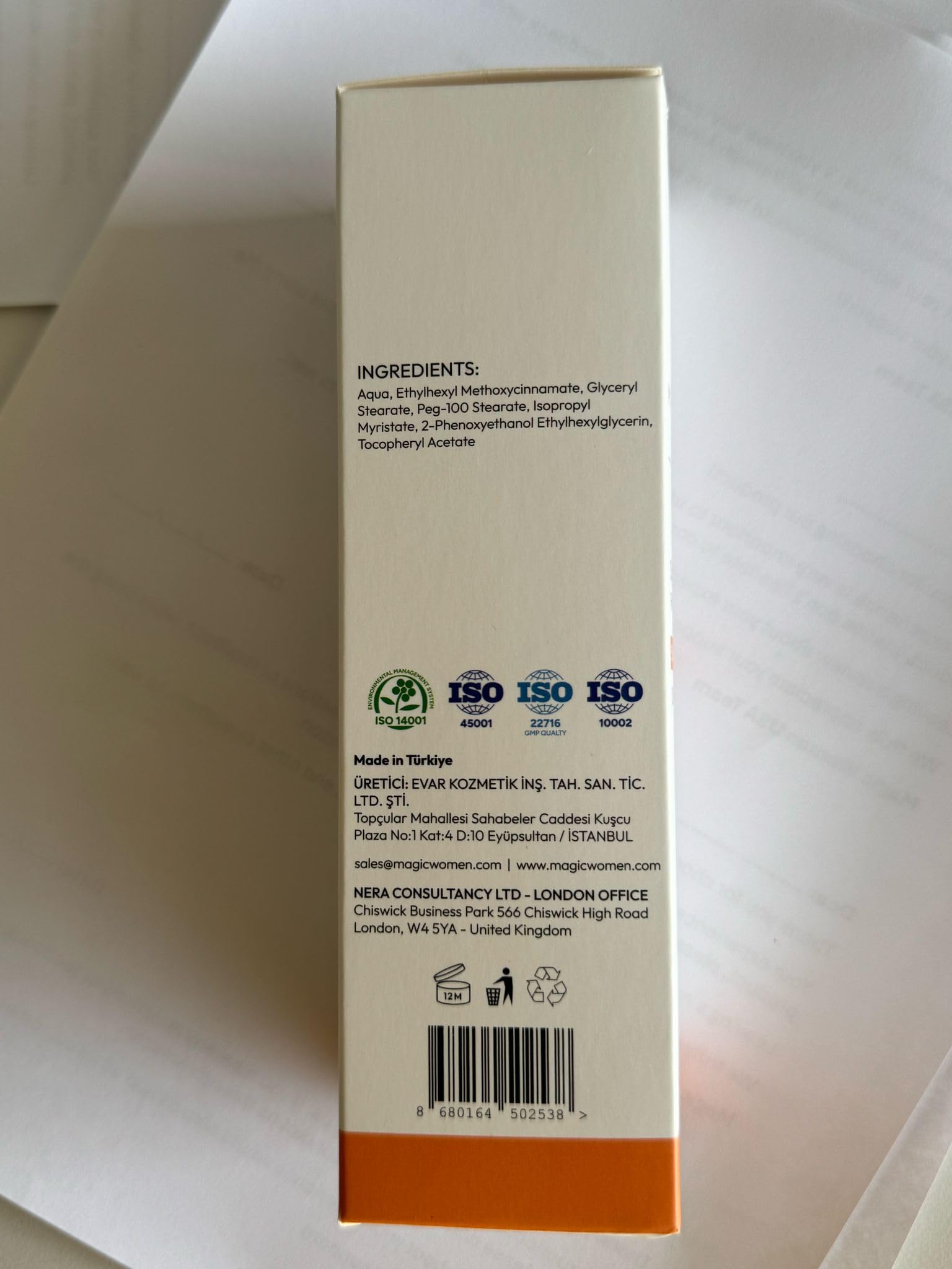 Magic Women Face Sunscreen SPF 50 – Daily Lightweight Sun Cream for Healthy-Looking Skin – 200ml