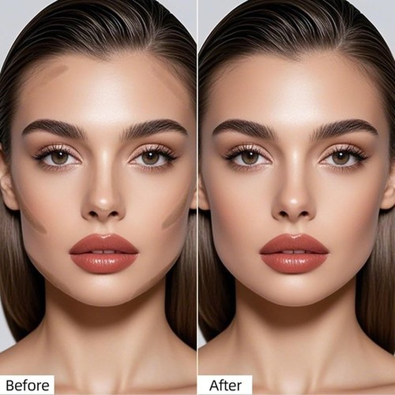 Erinde Cream Contour Bronzer Stick - Blendable Matte Finish | Waterproof Long-Lasting Makeup, 01 Warm Tone