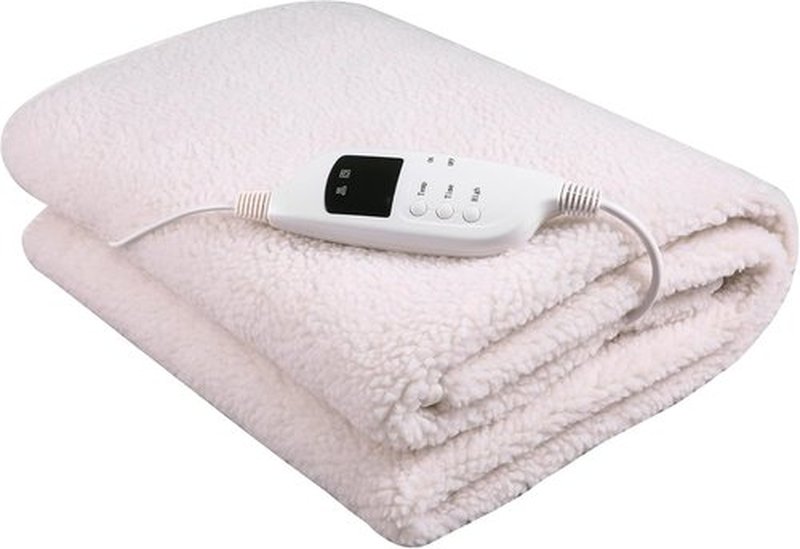 Deluxe Fleece Massage Table Warmer - 12-Foot Power Cord | Safe for Massage Tables, Max Temp 88°F