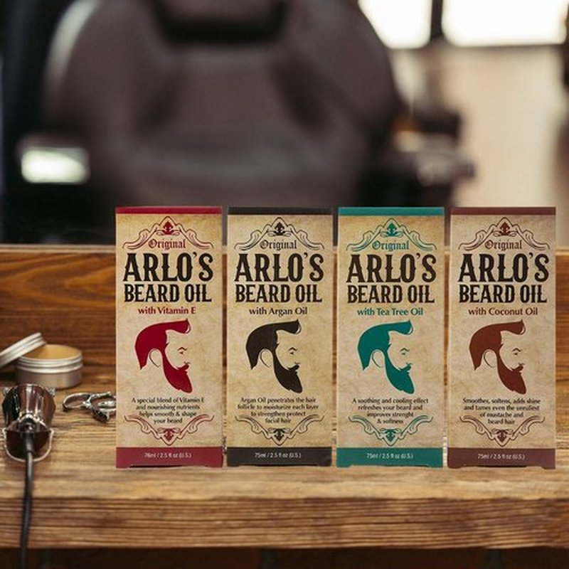 Arlo's Beard Oil - Nourishing Tea Tree Oil Formula | 2.5 Ounce for Healthy Beards