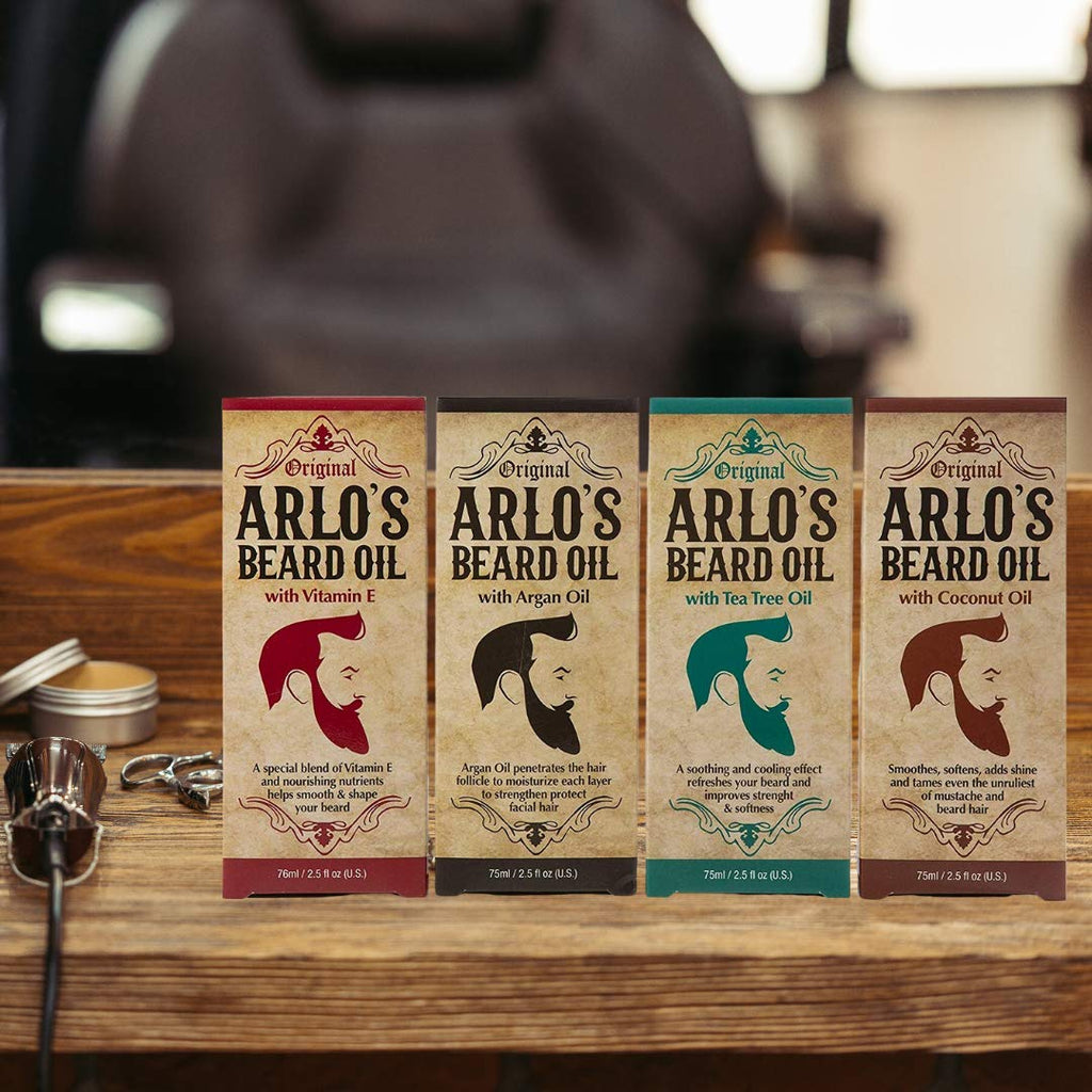 Arlo's Beard Oil - Smooth and Shiny 2.5 ounce