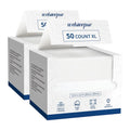Welsteepse Disposable Face Towelettes, Makeup Remover Dry Wipes, Ultra Soft, 100% Biobased 100 PCS
