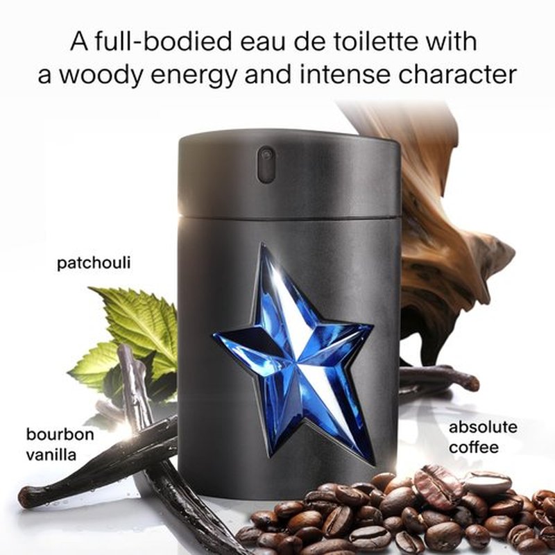 Mugler A*Men Eau de Toilette | Long-Lasting Men's Cologne with Woody & Ambery Notes