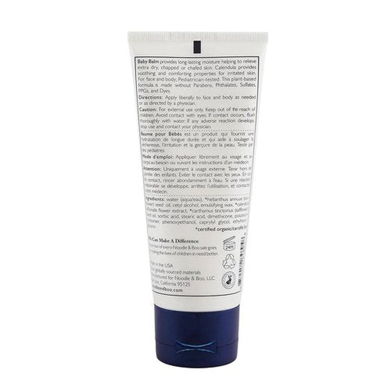 Noodle & Boo Baby Balm - Hypoallergenic Natural Skin Care for Sensitive Skin | 3.4 Oz