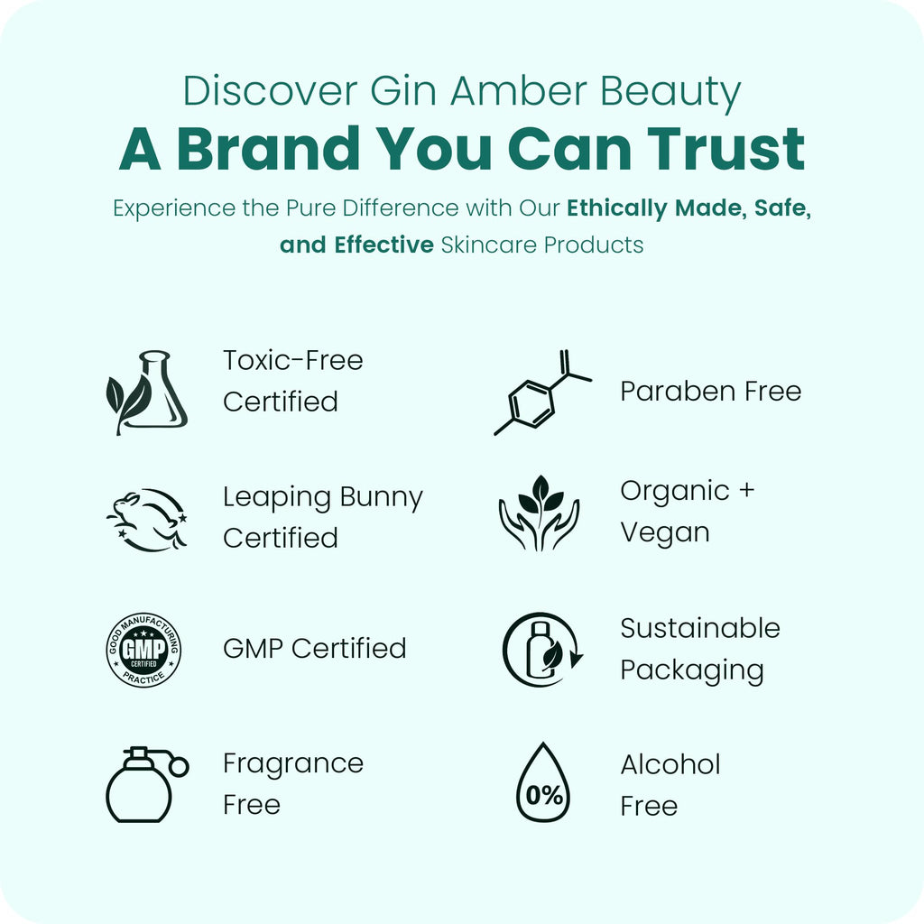 Derma Roller 0.25 mm with Individual Needles | Facial, Scalp & Head Micro-Needling Tool for Enhanced Skincare Routine - Gin Amber Beauty