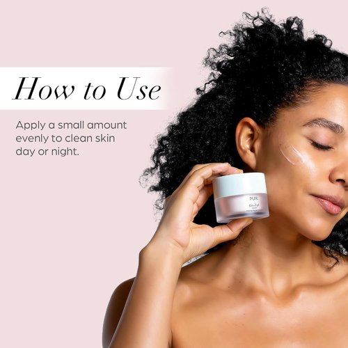 PÜR MINERALS Firming Facial Cream - Triple-Action Lightweight Moisturizer for Face & Neck | Tightens Skin & Reduces Fine Lines