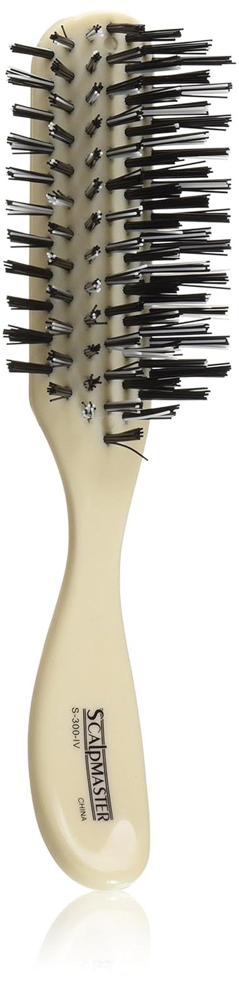 Scalpmaster Nylon Bristle Salon Contour Brush - Precision Styling Tool for All Hair Types