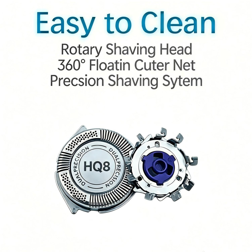 HQ8 Replacement Heads Compatible With Philips Norelco Hq8 Replacement Heads,New Upgraded Blades Compatible With Norelco Aquatec PT720 AT880 AT810 7310xl Etc Shavers Model
