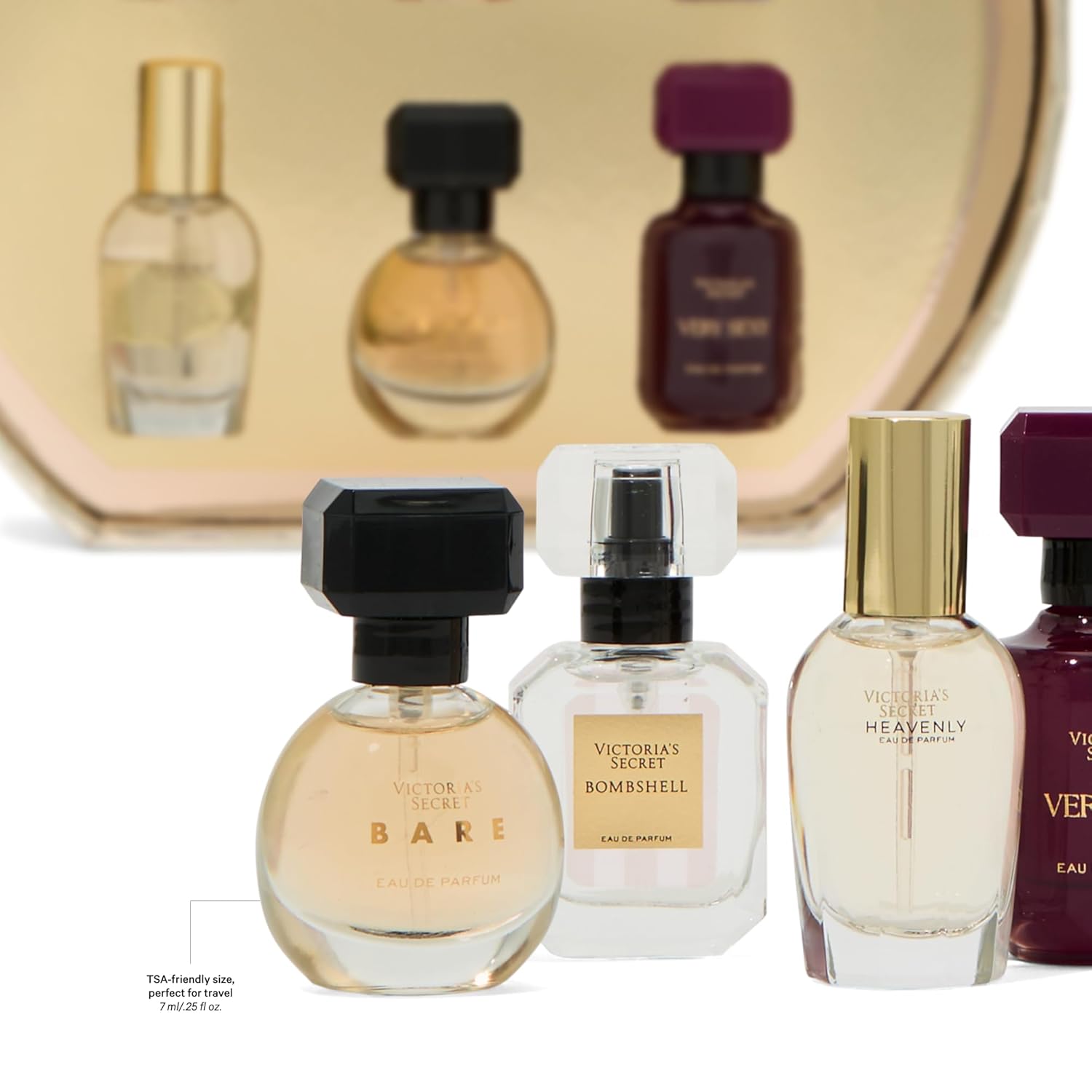Victoria's Secret Mini Eau de Parfum Gift Set - Bombshell, Tease, & More | Perfect for Any Occasion