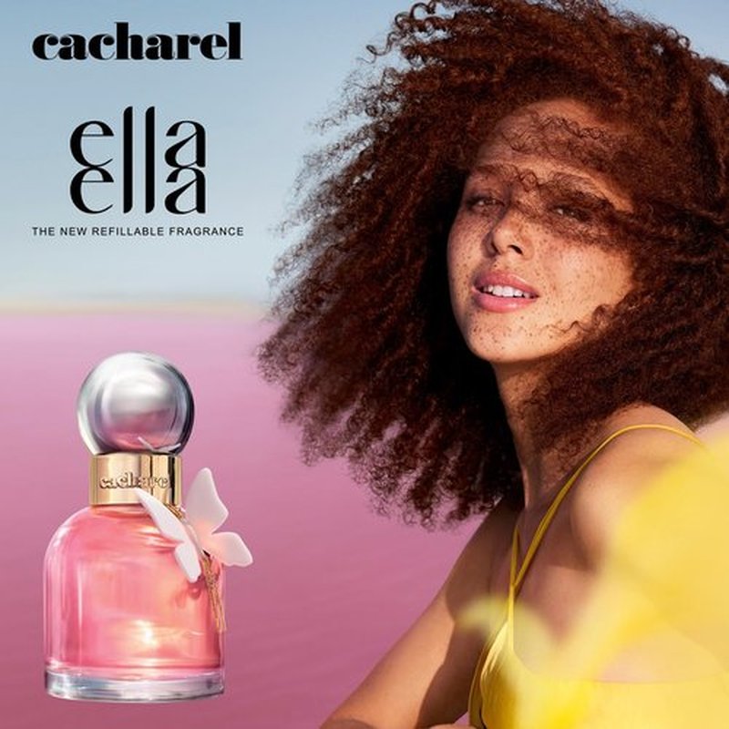 Cacharel Ella Ella Vanilla Perfume for Women - Floral Chypre with Coconut Accord & Bourbon Vanilla - Long Lasting Fragrance