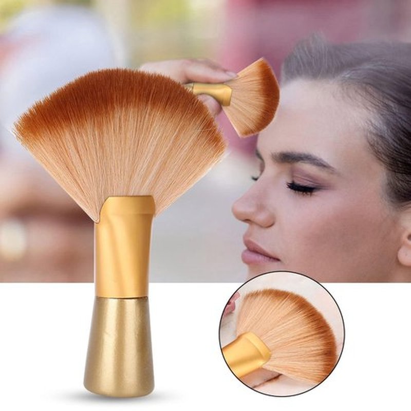 Professional Large Body Powder Brush for Spray Tan & Makeup Setting | Dual-Purpose Tan Brush with Soft Bristles | Salon & Home Use Powder Brushes Accessories