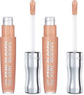 Rimmel Stay Glossy 6 Hour Lipgloss, Non-Stop Glamour, 0.18 Fl Oz (Pack of 2)