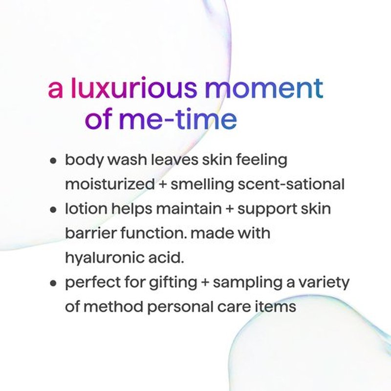 Method Body Wash (18oz) and Lotion (14oz) Gift Set, Simply Nourish