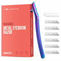 ZOMCHI Eyebrow Razor for Women & Men, Precision Cover, Rainbow