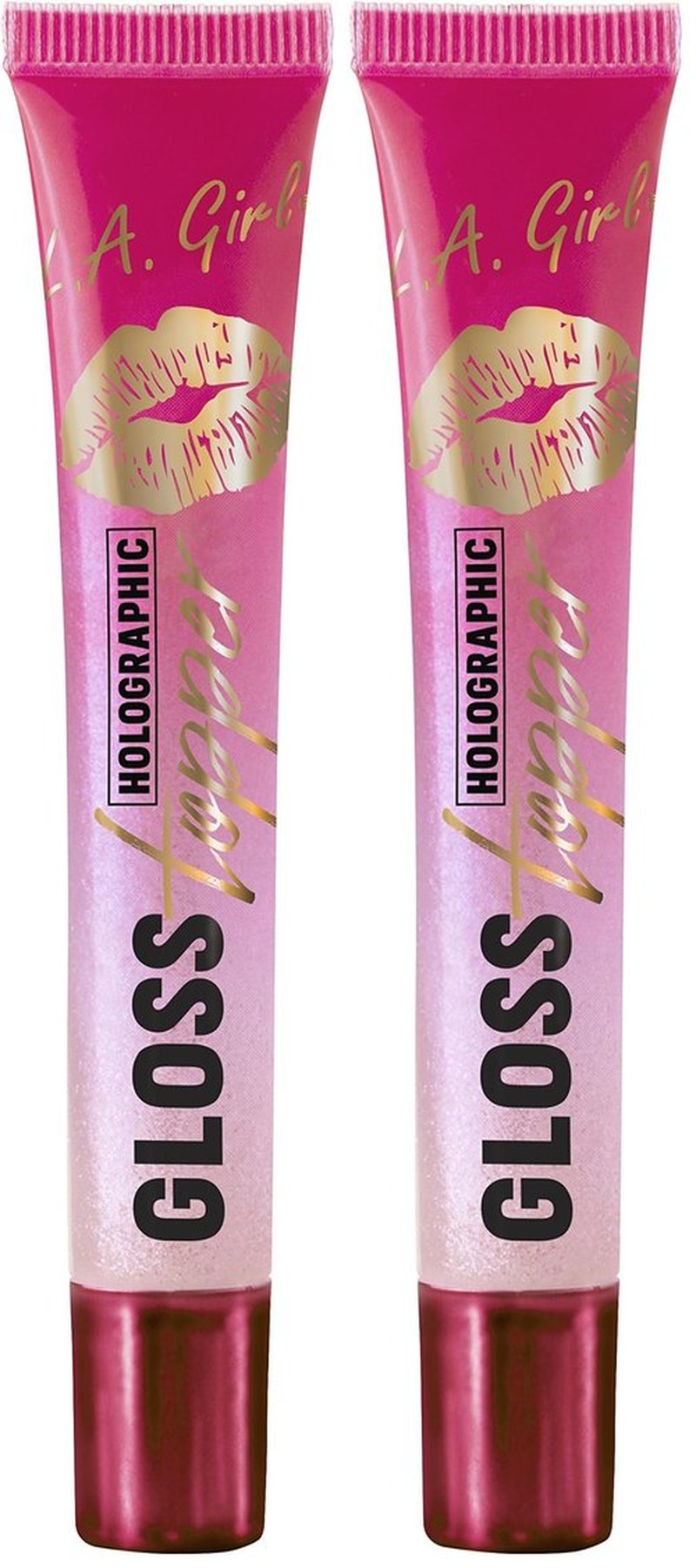 L.A. Girl Holographic Gloss Topper, Magical GLG575 (Pack of 2)