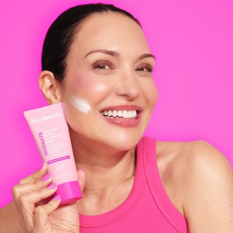 MCoBeauty - Hydrate Moisture Boost Overnight Mask - Intensive Hydration and Skin Rejuvenation - Ceramides, Hyaluronic Acid, Glycerin and Centella Asiatica - Restores and Smooths While You Sleep