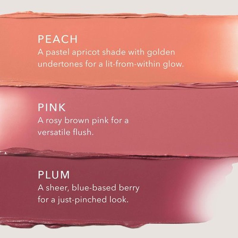 No Makeup Makeup Blush & Lip Color, Second-Skin Cream-Balm Formula Delivers a Long-Lasting Sheer Wash of Color, Buildable Coverage, Semi-Matte Finish, Made with Skin-Loving Ingredients, Pink