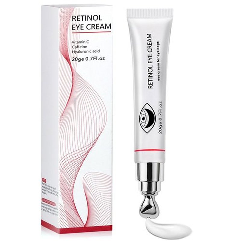 Instant Reduction of Eye Bags-Retinol Eye Cream Dark circles,Relieves Dark Circles And Puffiness, Youth Eye Cream: Smooth Wrinkles,Hydrating, Tightens The Delicate Skin Under The Eyes 0.7 OZ -PPP