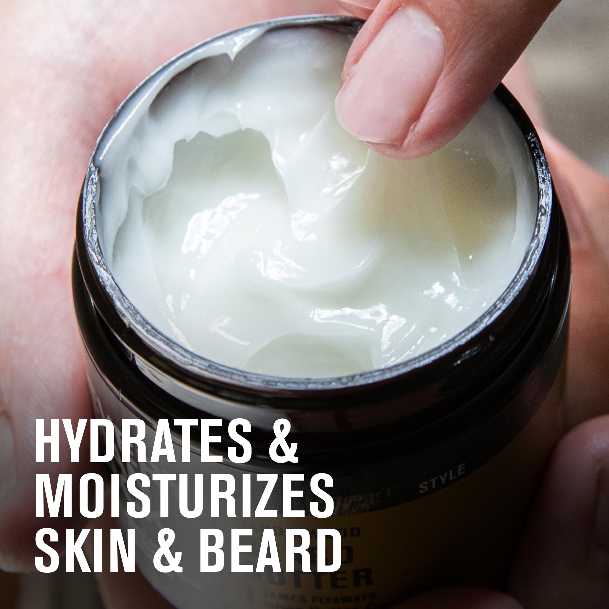 Every Man Jack Beard & Scruff Softening Butter- Vanilla & Cedar Fragrance - Hydrates & Styles Dry, Unruly Beards While Relieving Itch - Made with Shea Butter & Coconut Oil - 4 oz (2 Pack)