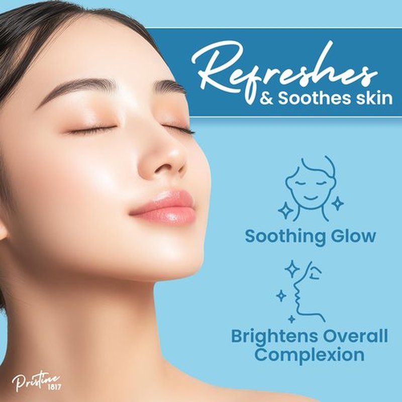 Pristine 1817 Hypochlorous Acid Spray 0.016% - Gentle, Versatile Mist for Face & Body