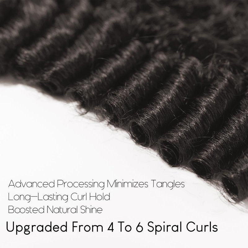 WEQUEEN Burmese Curly Bundles Human Hair 16A Brazilian Virgin Hair 16 Inch Thick Weave Natural Black