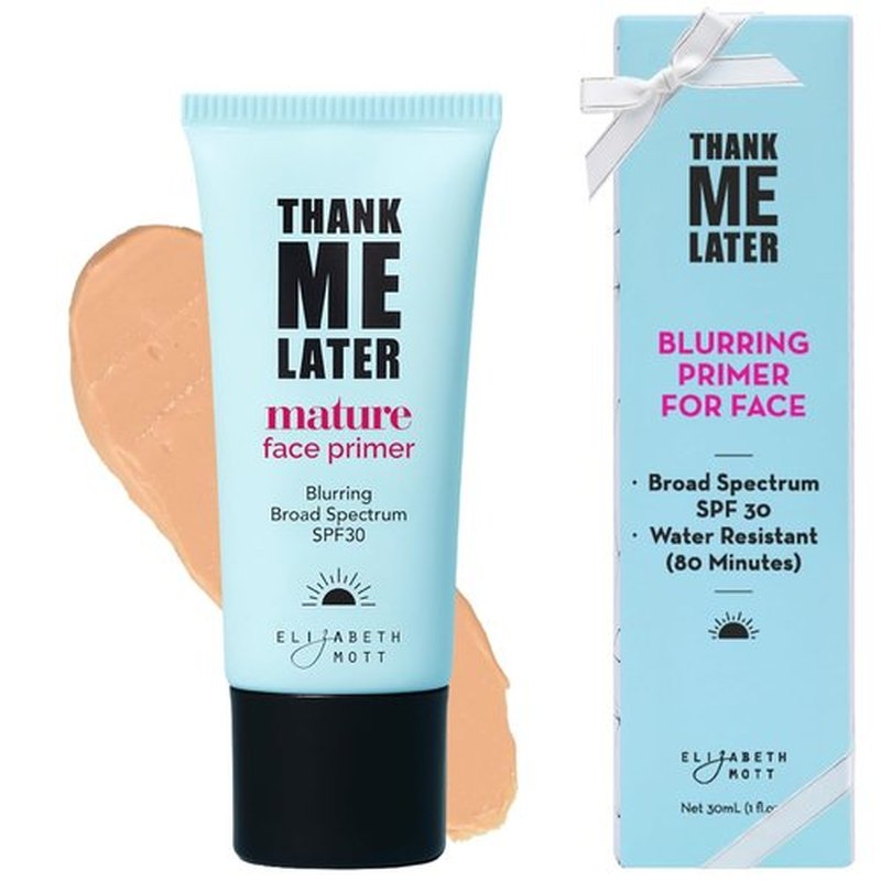 Elizabeth Mott Blurring Face Primer SPF 30 - Lightweight, Hydrating Formula for Smooth, Soft-Focus Finish - 30g