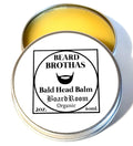 Bald Head Moisturizer. Soothes and Conditions the Scalp. Creamy Balm Gives Scalp a Youthful Appearance with 24 Hour Protection. Board Room Scent.