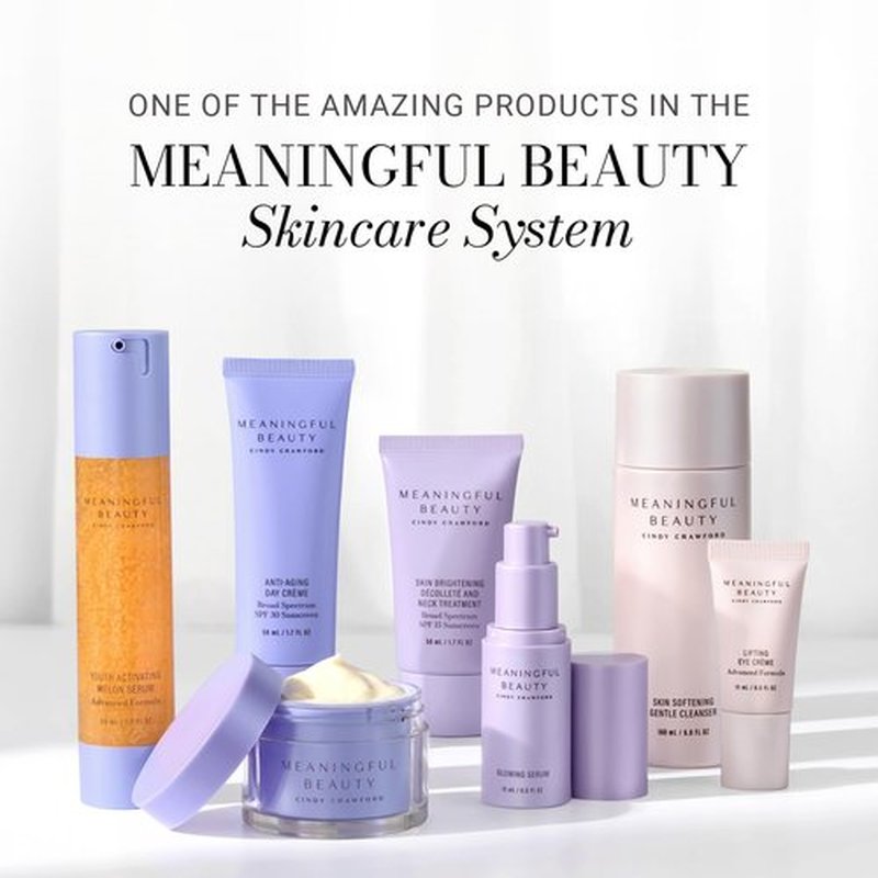 Meaningful Beauty Youth Activating Melon Serum, Lightweight, Hydrating, Anti Aging Face Serum with Melon Stem Cell Extract & Hyaluronic Acid, Skin Care for Mature Skin, Travel Size, 1.7 Fl Oz