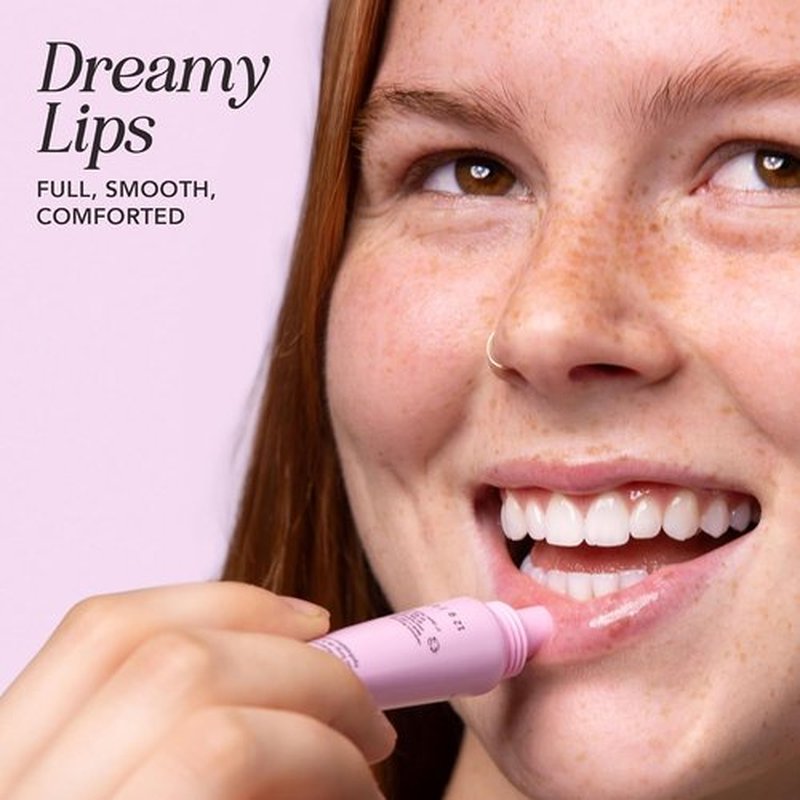 HERBIVORE Dream Jelly Lip Balm - Hydrating & Plumping Formula with Linoleic Acid, Shea Butter | Vegan & Cruelty-Free