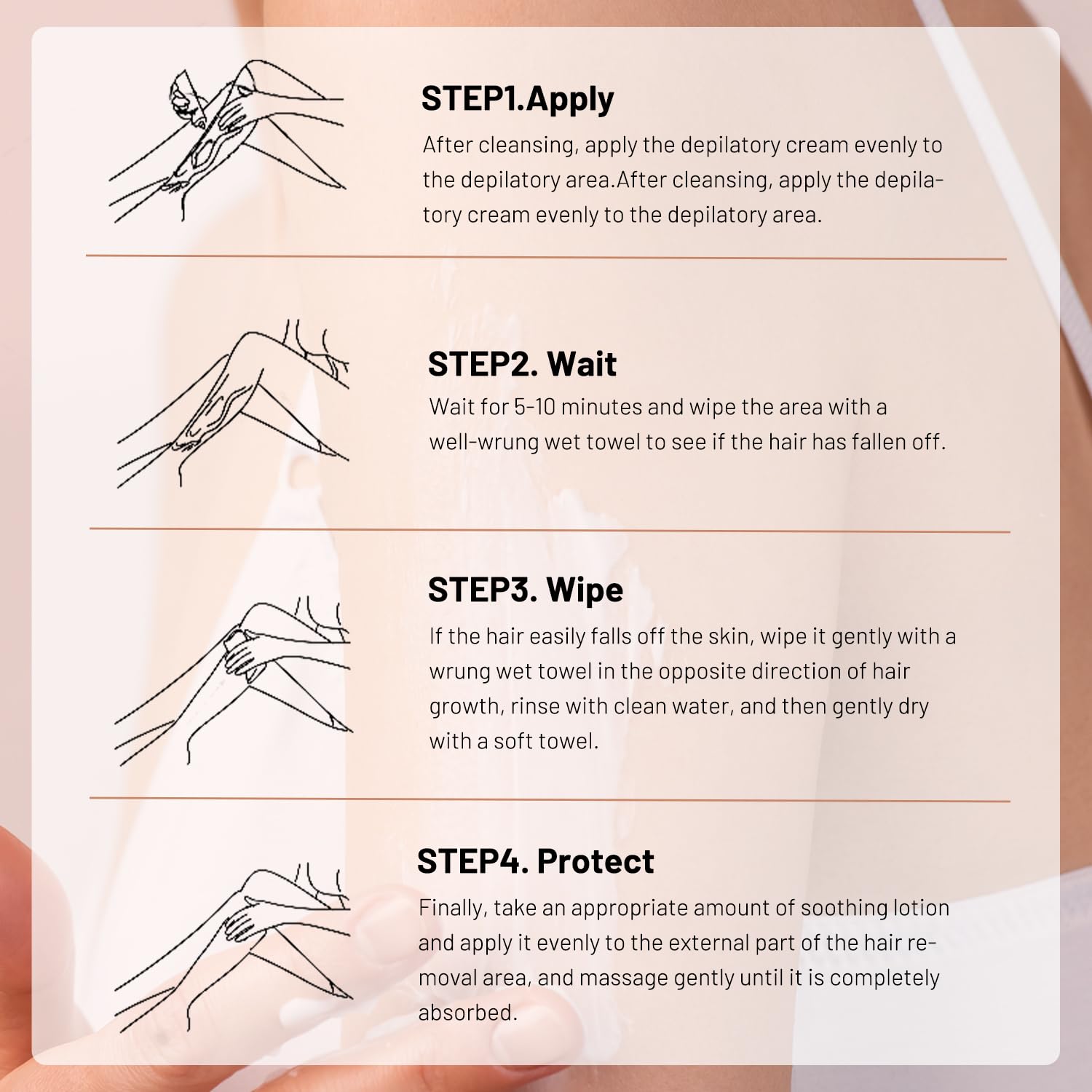 Auures Hair Removal Cream, Auures Facial Hair Removal Cream Kit, Painless Auures Hair Removal, Facial Hair Removal Creams For Women With Scraper