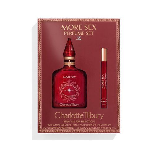 Charlotte Tilbury More Sex Eau De Parfum - Pheromone-Infused Sandalwood Fragrance | Long-Lasting Scent with Black Pepper & Musk Notes