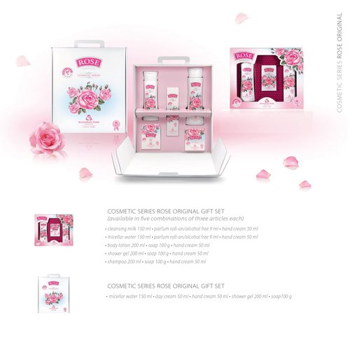 Bulgarian Rose Hand Cream with Natural Rose Oil for moisturizing and rejuvenating the skin