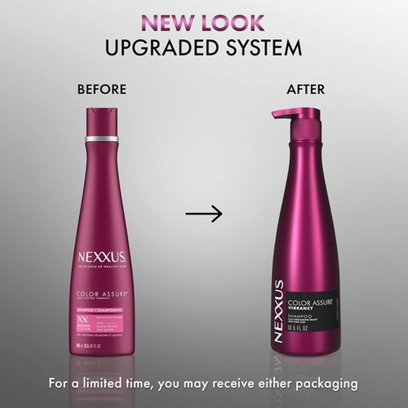Nexxus COLOR ASSURE Shampoo - Vibrant Color Protection for Color-Treated Hair | 13.5 oz