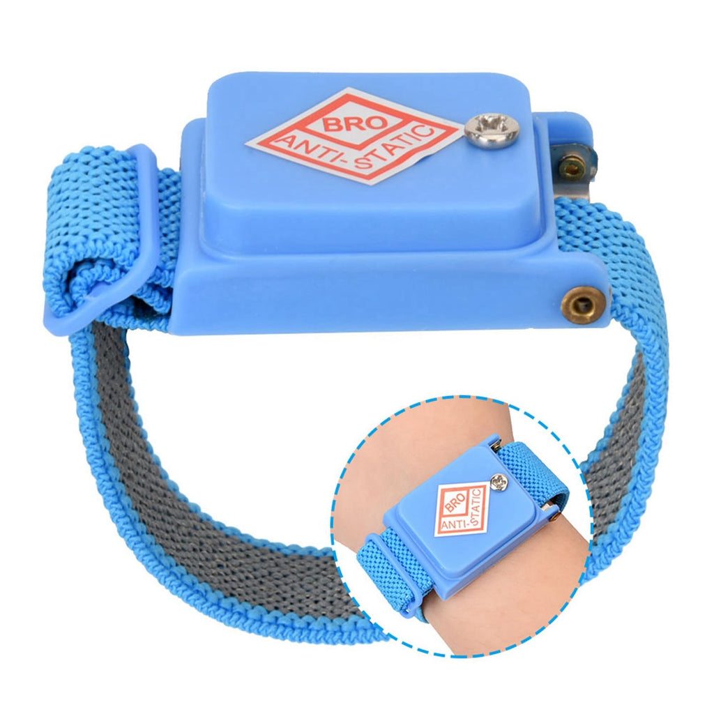 Anti Static Bracelet, Electrostatic Esd Discharge Cable Band Wrist Strap Cordless Anti Static Bracelet Electrostatic ESD Discharge Cable Band Wrist Strap