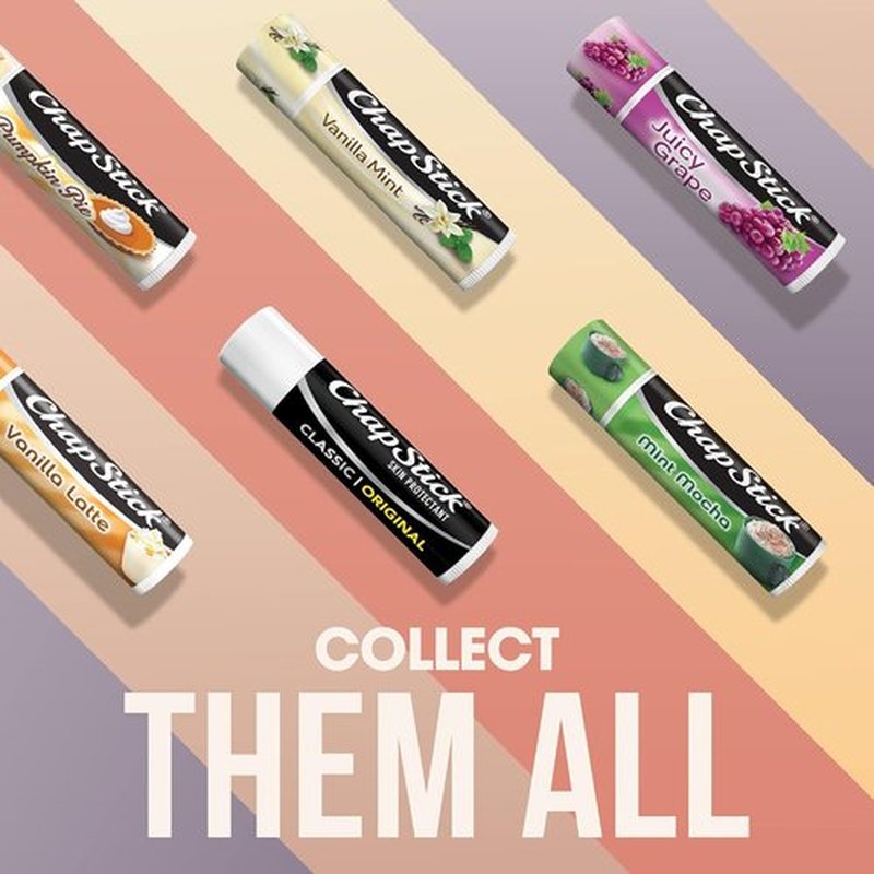 ChapStick Classic Original Lip Balm - 12-Count Bulk Pack for Ultimate Lip Moisturization, 0.15 Oz Each