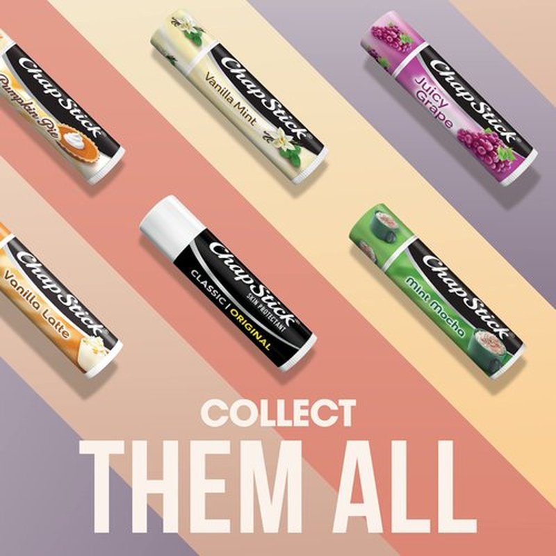 ChapStick Bulk Lip Balm, Classic Original 12-Count – Lip Moisturizer for Dry Lips, 0.15 Oz Ea