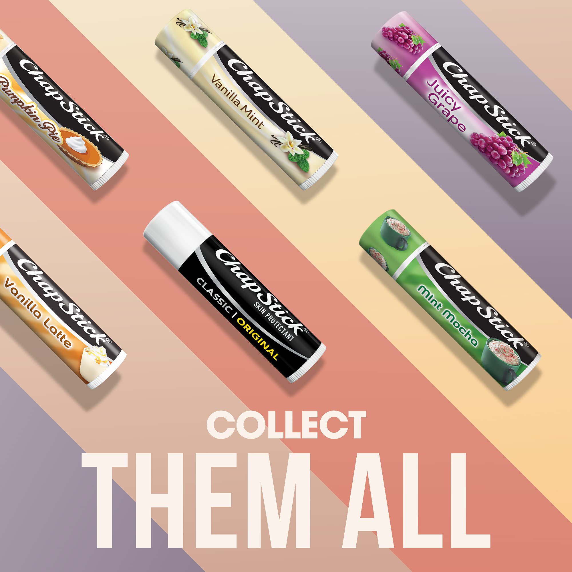 ChapStick Bulk Lip Balm, Classic Original 12-Count – Lip Moisturizer for Dry Lips, 0.15 Oz Ea