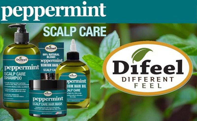 Difeel Peppermint Scalp Care Hair Mask 12 oz.