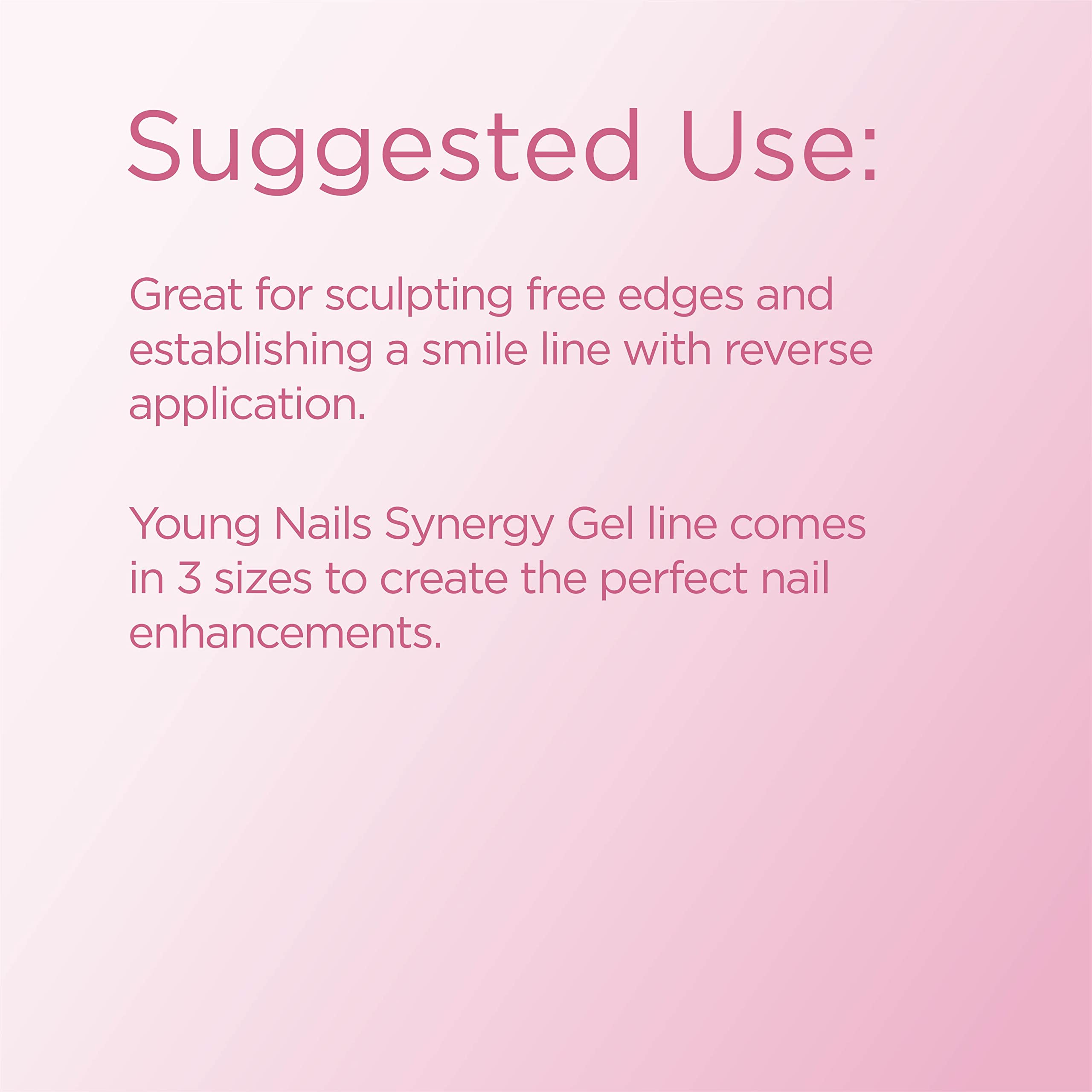 YOUNG NAILS White Sculptor Gel, White, 15 g.