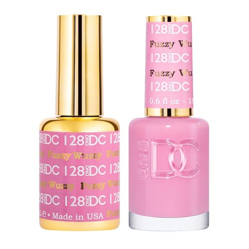 DND DC Gel Polish Set - Pink Collection | UV/LED Chip-Free Nail Lacquer Duo, 0.5 Fl Oz Each