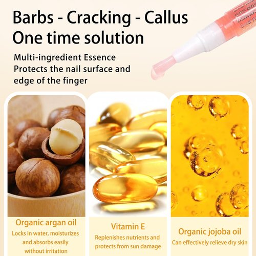 AOBOO Cuticle Oil Pen 12pcs for Nails Care,Nail Oil for Strength,Nourish Moisten Care to Reduce Nail Cracking and Dry for Weak peeling brittle and thin nails